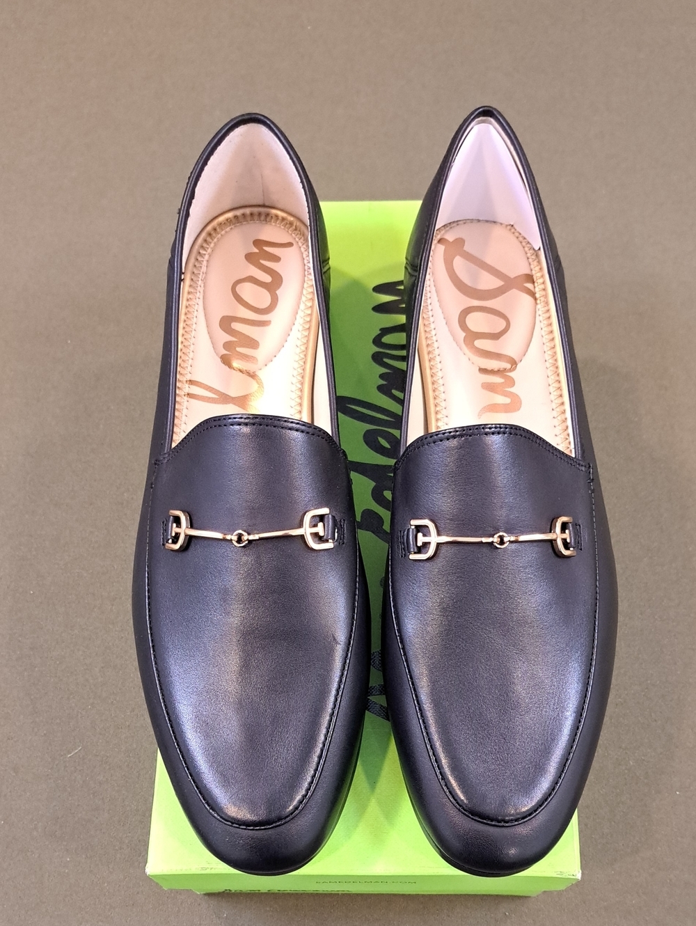 Sam Edelman Loraine Bit Loafer - Color: Black Leather - Size: 12 - Picture 3 of 11